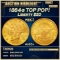 1884-s Gold Liberty Double Eagle TOP POP! $20 ms65+ SEGS