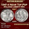 1941-s Walking Liberty Half Dollar Near Top Pop 50c ms66+ SEGS