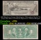 1896 $1 large size Silver Certificate Martha & George Washington 