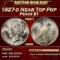1927-d Peace Dollar Near Top Pop $1 ms66 SEGS