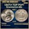 1947-p Washington Quarter TOP POP! 25c ms68 SEGS