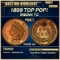 1899 Proof Indian Cent TOP POP! 1c pr68 rd SEGS