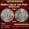 1888-o Morgan Dollar Near Top Pop! $1 ms66+ SEGS