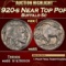 1920-s Buffalo Nickel Near Top Pop! 5c ms65 SEGS