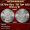 1879-s Rev '78 Top 100 Morgan Dollar $1 ms64 SEGS
