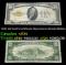 1928 $10 Gold Certificate Signatures Woods/Mellon Grades vf+