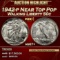 1942-p Walking Liberty Half Dollar Near Top Pop 50c ms67+ SEGS