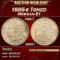 1885-s Morgan Dollar Toned $1 ms65+ SEGS