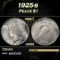 1925-s Peace Dollar $1 Grades ms63