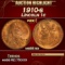1910-s Lincoln Cent 1c ms66 rd SEGS