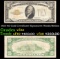 1928 $10 Gold Certificate Signatures Woods/Mellon Grades vf+