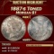 1887-s Morgan Dollar Toned $1 ms65+ SEGS