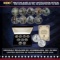 1995 STAR WARS 9 Coin Limited Edtion Official 1980 Scoreboard Inc, US Quarter Set w/ Box Other Toy