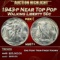 1943-p Walking Liberty Half Dollar Near Top Pop 50c ms67+ SEGS