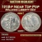1918-p Walking Liberty Half Dollar Near Top Pop 50c ms65+ SEGS