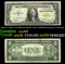1935A $1 Silver Certificate North Africa WWII Emergency Currency Grades Select AU