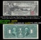 1896 $1 large size Silver Certificate Martha & George Washington 