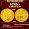 1852-o Gold Liberty Double Eagle $20 au58 SEGS