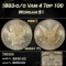 1883-o/o Vam 4 Top 100 Morgan Dollar $1 ms64+ PL SEGS