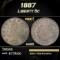 1887 Liberty Nickel 5c Grades ms65