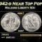 1942-d Walking Liberty Half Dollar Near Top Pop 50c ms67 SEGS