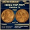 1909-s Lincoln Cent TOP POP! 1c ms67 rd SEGS