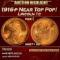 1916-p Lincoln Cent Near Top Pop! 1c ms67+ rd SEGS