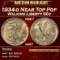 1934-d Walking Liberty Half Dollar Near Top Pop 50c ms67 SEGS