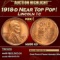 1918-d Lincoln Cent Near Top Pop! 1c ms66 rd SEGS