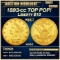 1893-cc Gold Liberty Eagle TOP POP! $10 ms62 SEGS
