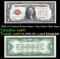1928 $1 United States Note Ultra Rare Red Seal Grades Gem CU