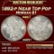 1892-p Morgan Dollar Near Top Pop $1 ms65+ SEGS