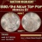 1880/9-s Morgan Dollar Near Top Pop $1 ms67+ SEGS