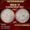 1824/4 Capped Bust Half Dollar 50c ms62 USCG