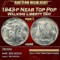 1943-p Walking Liberty Half Dollar Near Top Pop 50c ms68 SEGS