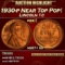 1930-p Lincoln Cent Near Top Pop! 1c ms67+ rd SEGS
