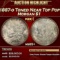 1887-o Morgan Dollar Toned Near Top Pop $1 ms65+ SEGS