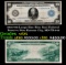 1914 $10 Large Size Blue Seal Federal Reserve Note Kansas City, MO Grades vf+ FR-942