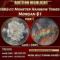 1882-cc Morgan Dollar Monster Rainbow Toned $1 ms65+ DMPL SEGS