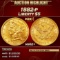 1882-p Gold Liberty Half Eagle $5 ms62+ USCG
