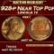 1928-p Lincoln Cent Near Top Pop! 1c ms67 rd SEGS