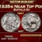 1935-s Buffalo Nickel Near Top Pop 5c ms67 SEGS
