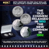 The Columbus Half Dollar Commemorative Collection 2 Coins