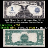 1899 $1 large size Silver Certificate 