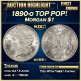 1890-o Morgan Dollar TOP POP! $1 ms66+ SEGS