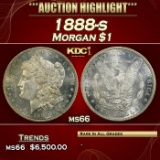 1888-s Morgan Dollar $1 ms66 SEGS