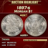 1897-s Morgan Dollar $1 ms66+ SEGS