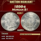 1898-s Morgan Dollar $1 ms65+ SEGS
