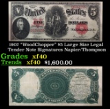 1907 $5 Large Size Legal Tender Note 