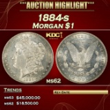 1884-s Morgan Dollar $1 ms62 USCG